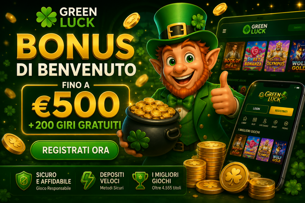 GreenLuck Casino Bonus 2026: Offerte, Codici e Condizioni Spiegate Bene